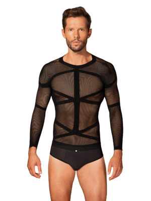 חולצת רשת סקסית לגבר דגם T101